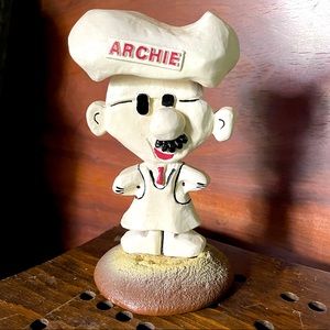 Vintage Archway Cookies Award Mascot 60s Baker Chef Bakery Resin Figurine Statue